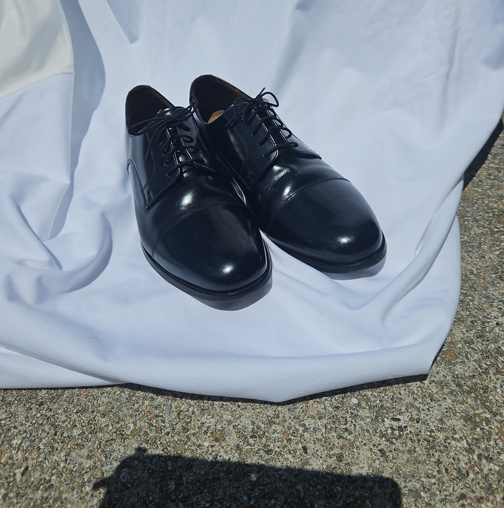 Florsheim Black Cap-Toe Oxford Dress Shoes